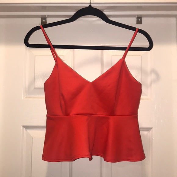 Cropped Peplum Tank - Picture 1 of 1